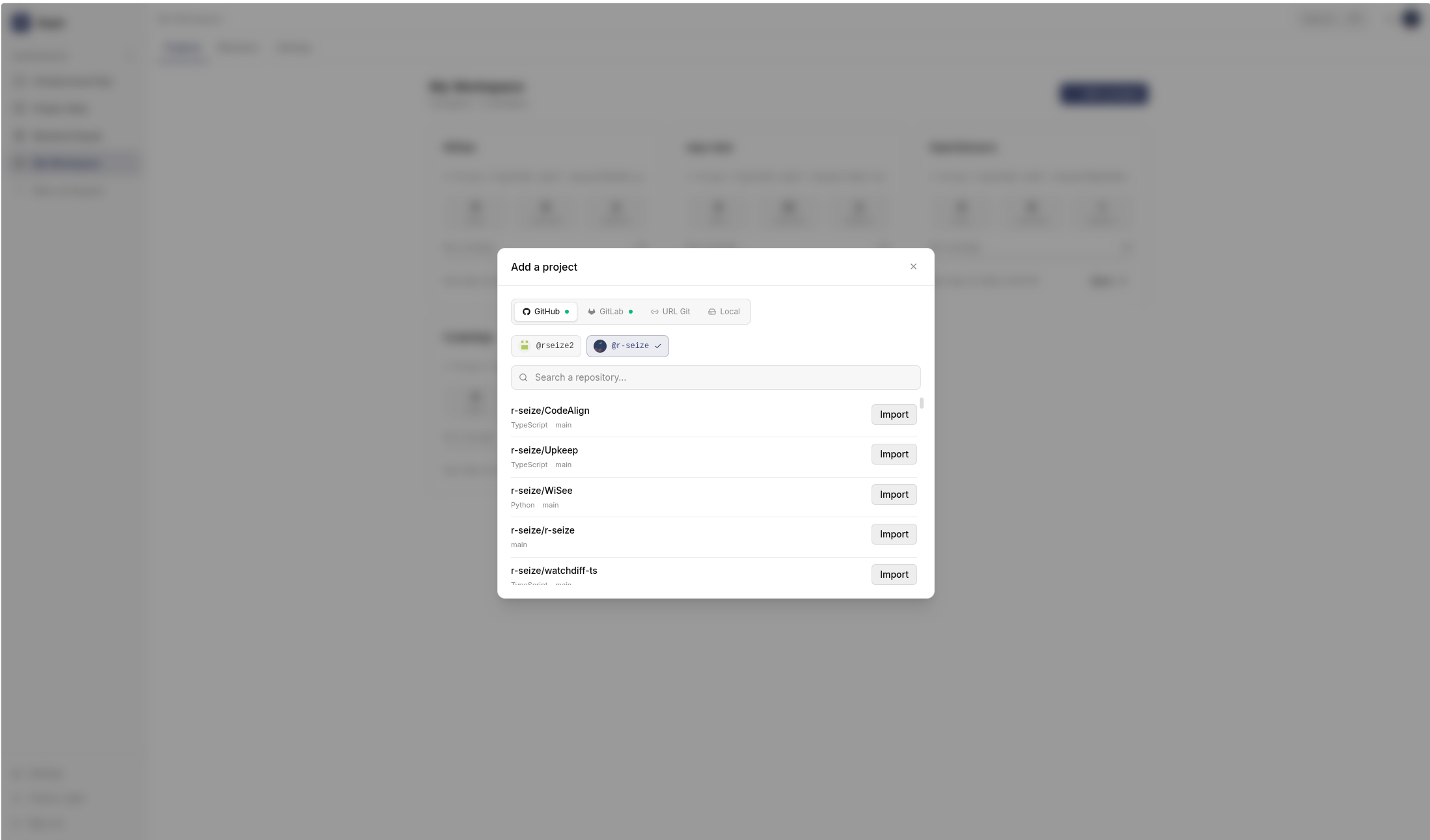 GitLab different account